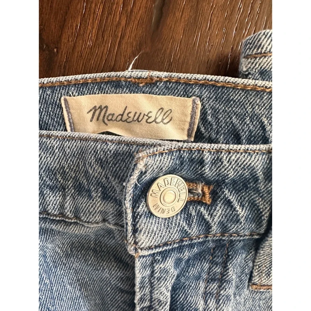 Madewell The Perfect Vintage Jean Light Wash High Rise Tapered Denim Size 28